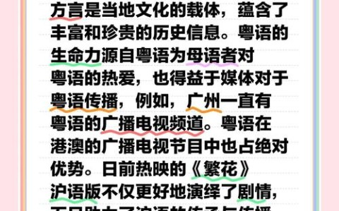 方言保护数字化(方言保护与传承意义论文800字)