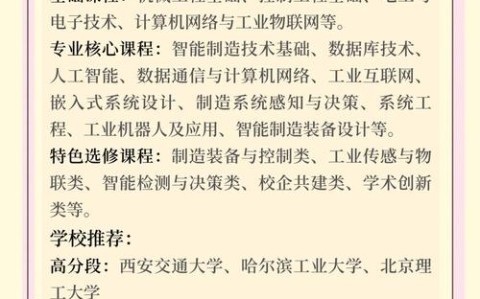 智能制造(智能制造工程属于什么专业大类)