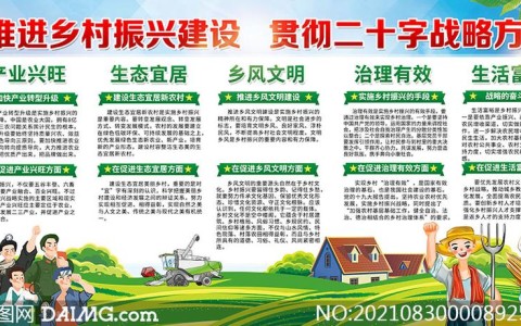 乡村振兴（乡村振兴二十字方针指什么）