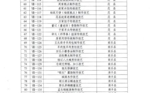 中国非遗名录(中国非遗名录官网)