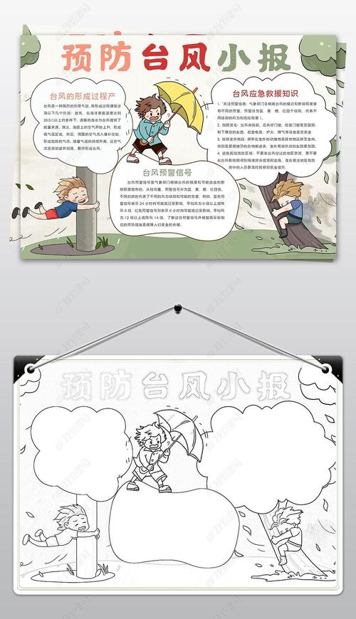 台风应对(台风应对指南手抄报)