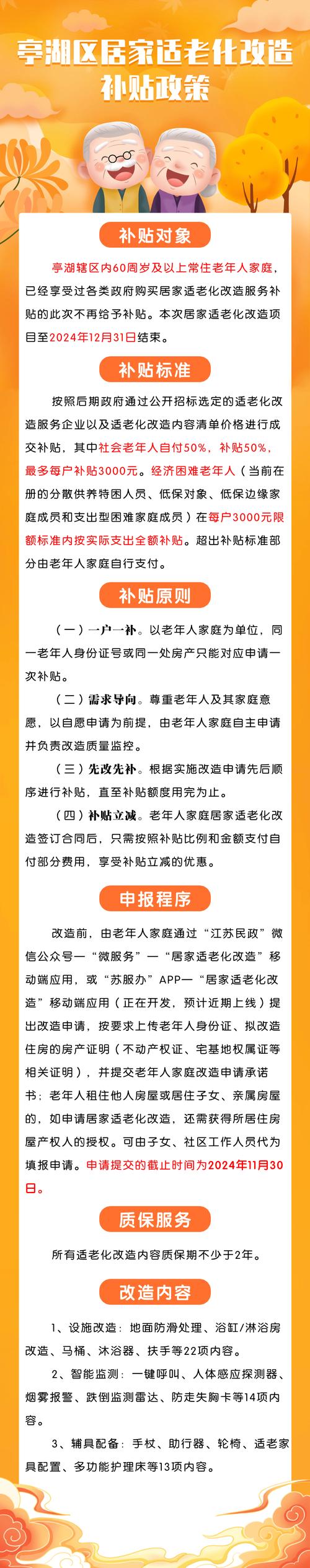 适老化改造(适老化改造补贴)